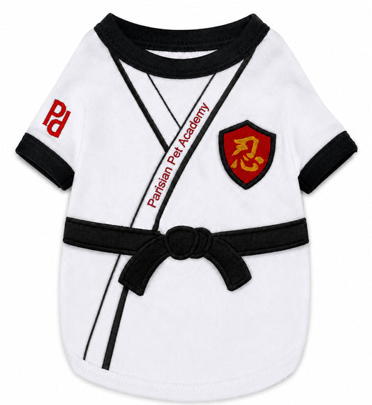 Parisian Pet Karate Academy Dog Halloween Costume - Martial Arts Gi