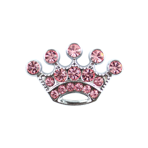 Parisian Pet 'Slide Crown Charm 5 pk' for Dogs & Cats – Elegant & Customizable Pet Accessory, Various Colors