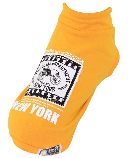NY Dog Sweater Yellow