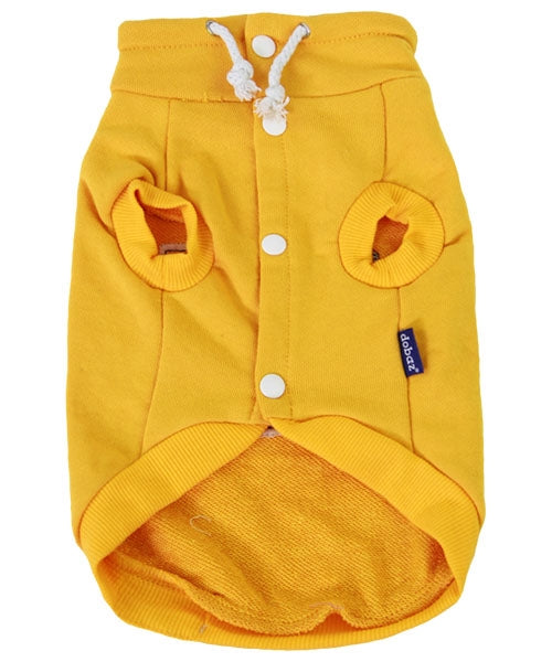 Dobaz 'NY Sweater' for Dogs & Cats, Cozy and Fashionable Dog Sweater, Comfortable Pet Apparel for Winter, Ideal for Cold Weather, Yellow Color