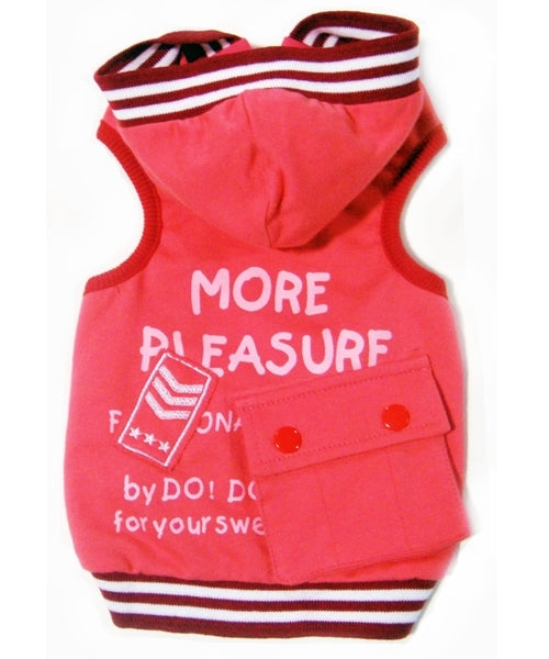 Pleasure Dog Hoodie Pink