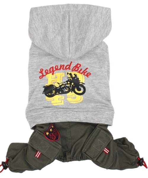 Legend Bike Jumpsuit Gray
