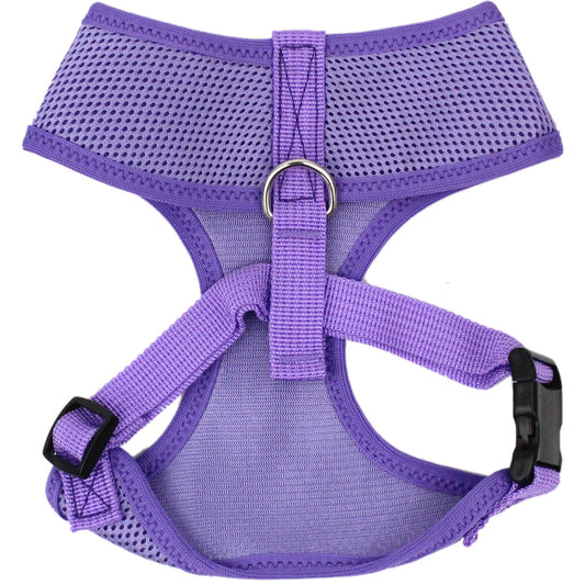 Parisian Pet 'Freedom Harness Lilac' for Dogs & Cats – Comfortable and Durable Adjustable Lilac Pet Harness, Customizable Fit