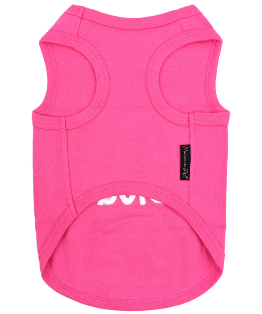 Parisian Pet 'Barking Diva' Dog Shirt – Cute Slogan Pet T-Shirt for Dogs & Cats, Pink