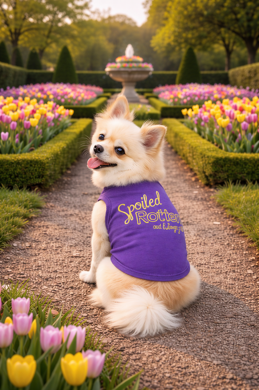 Magical Spring Garden Photo Ideas With Pets