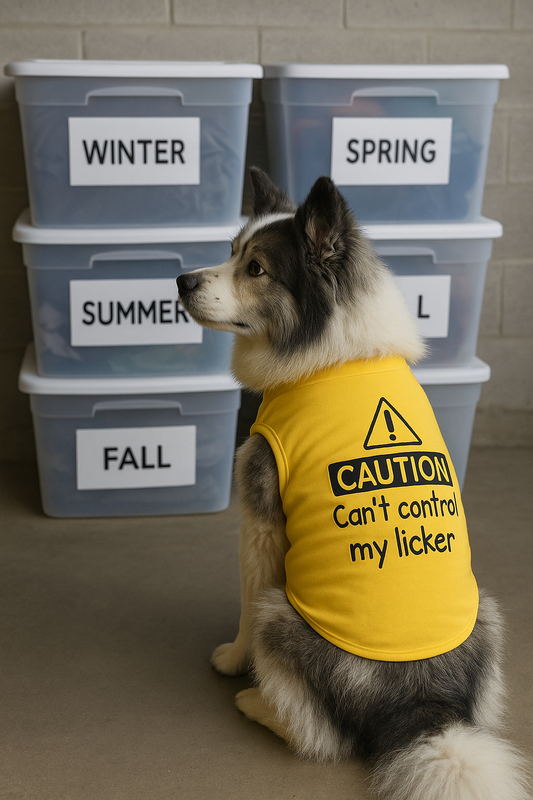 🧺🐶 How to Organize Your Dog’s Closet by Season
