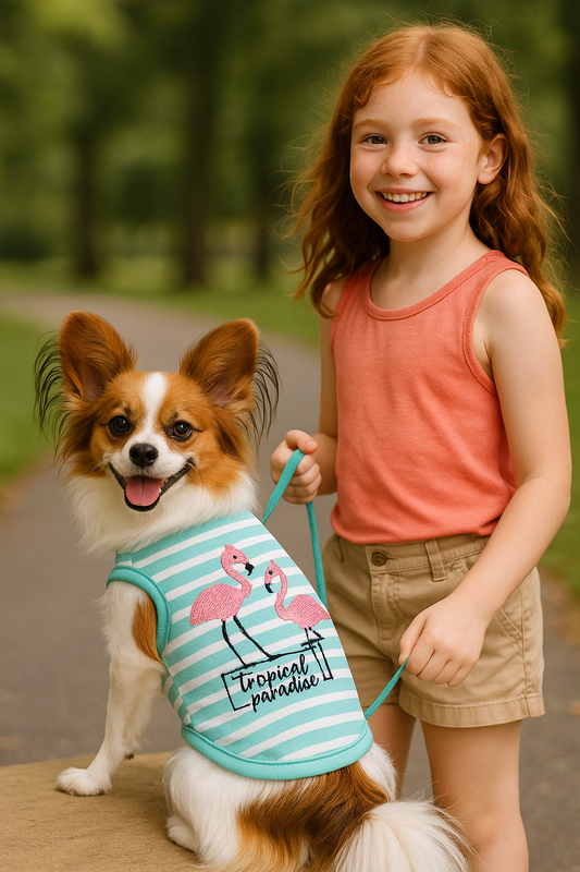 Coordinating Owner–Dog Outfits for Sunny Days