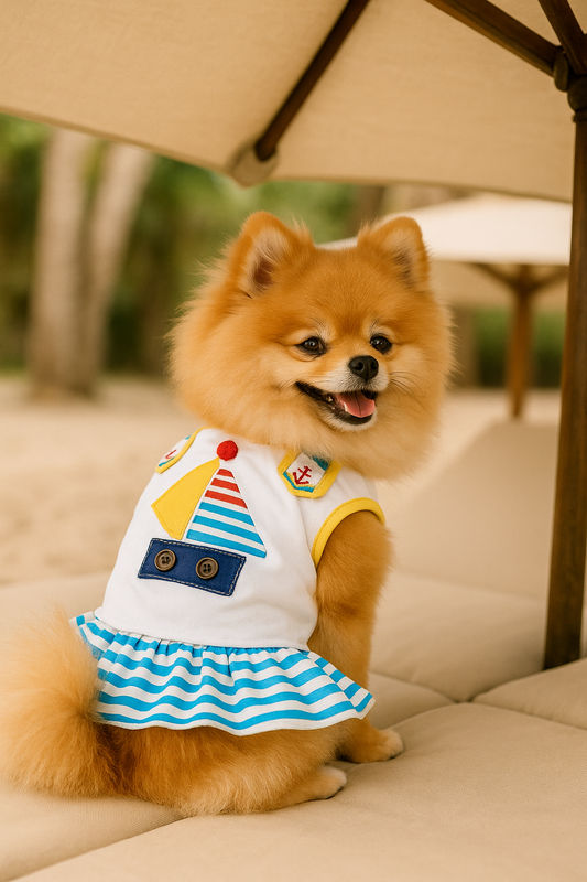 How to Dress Your Dog for a Summer Getaway