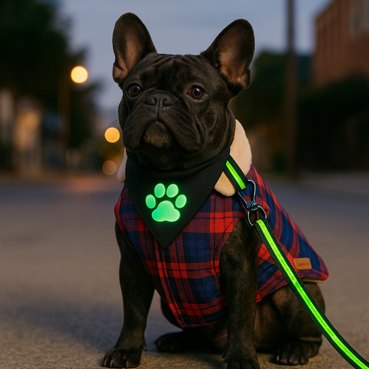 Reflective Accessories for Dogs on Dark Days
