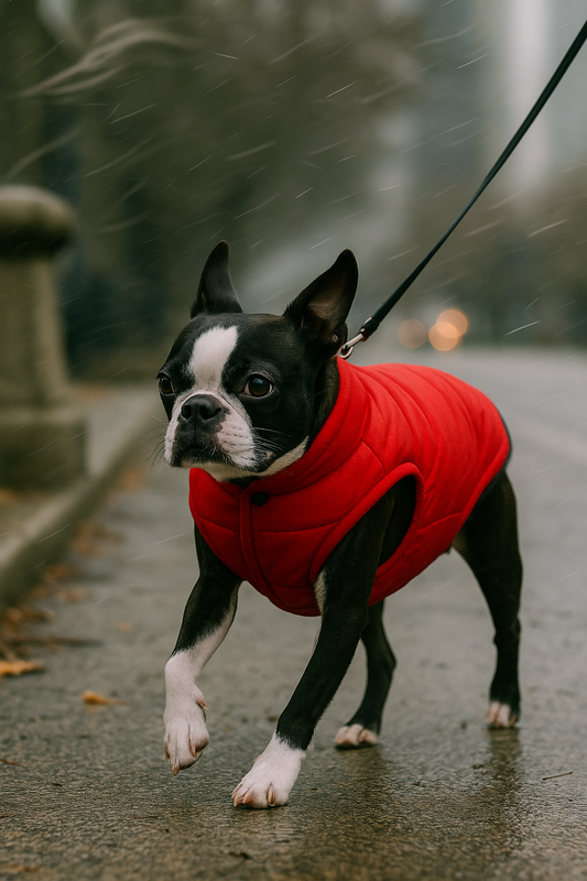 How to Dress Your Pet for Rainy and Windy Days