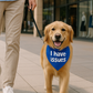 Parisian Pet 'I Have Issues' Bandana for Dogs & Cats - Fun, Comfortable, Blue Fashion Accessory