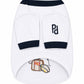 Parisian Pet Flight Crew Pilot Dog Halloween Costume - Navy & White