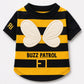 Parisian Pet Buzz Patrol Bee Dog Halloween Costume - Yellow & Black