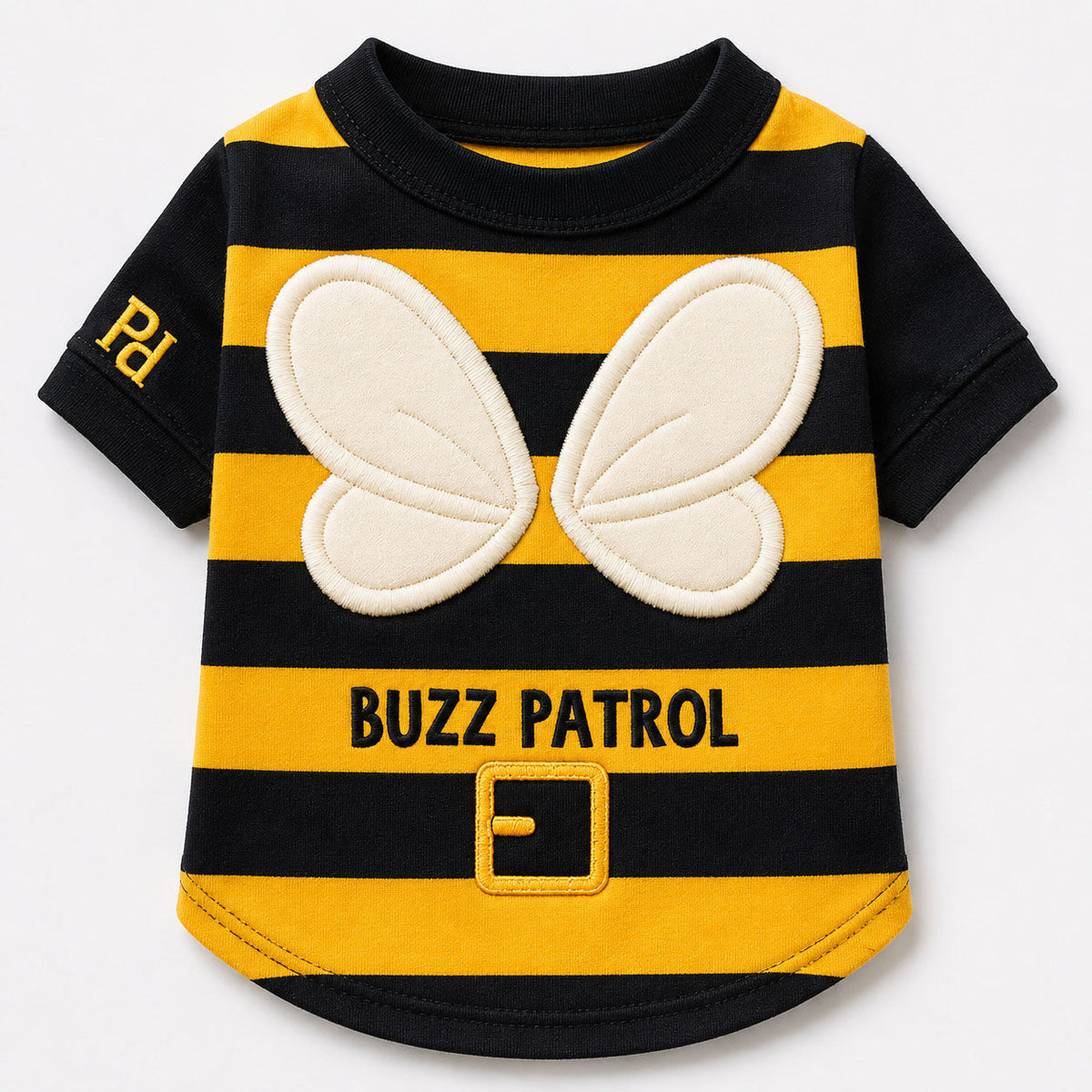 Parisian Pet Buzz Patrol Bee Dog Halloween Costume - Yellow & Black