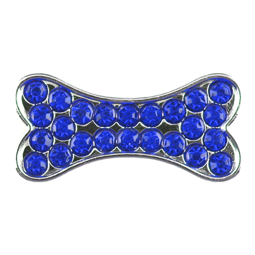 Parisian Pet 'Slide Bone Charm 5 pk' for Dogs & Cats – Fun & Customizable Pet Accessory, Various Colors