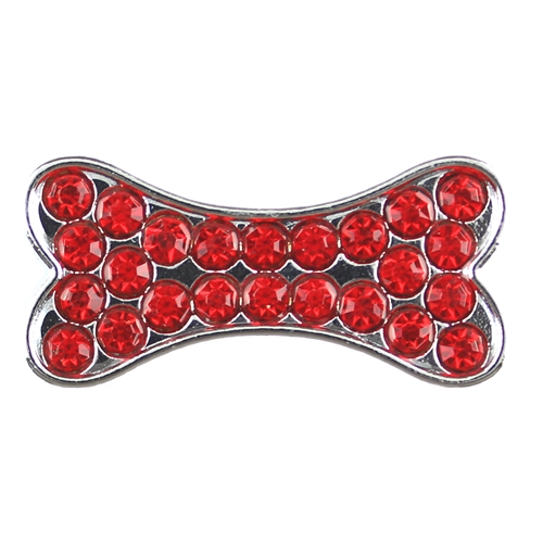 Parisian Pet 'Slide Bone Charm 5 pk' for Dogs & Cats – Fun & Customizable Pet Accessory, Various Colors