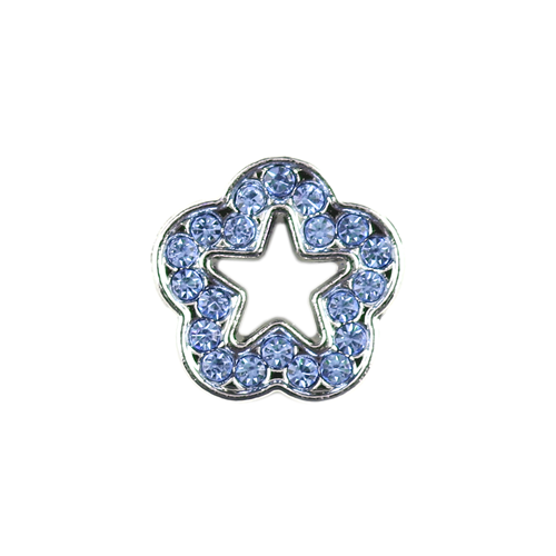 Parisian Pet 'Slide Flower Charm 5 pk' for Dogs & Cats – Fun & Customizable Pet Accessory, Various Colors