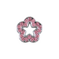 Parisian Pet 'Slide Flower Charm 5 pk' for Dogs & Cats – Fun & Customizable Pet Accessory, Various Colors