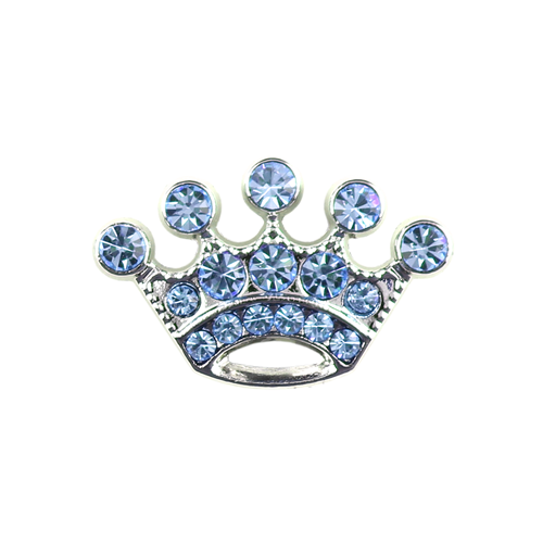 Parisian Pet 'Slide Crown Charm 5 pk' for Dogs & Cats – Elegant & Customizable Pet Accessory, Various Colors