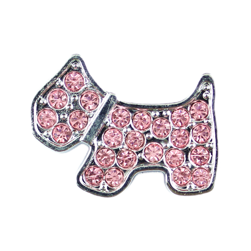 Parisian Pet 'Slide Dog Charm 5 pk' for Dogs & Cats – Fun & Customizable Pet Accessory, Various Colors