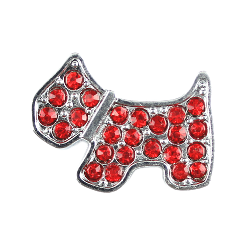 Parisian Pet 'Slide Dog Charm 5 pk' for Dogs & Cats – Fun & Customizable Pet Accessory, Various Colors