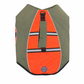 ‘Dog Life Jacket’ Water Safety Vest for Dogs & Cats Olive Green/Orange
