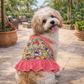 Dobaz 'Creative Design Dress' for Dogs & Cats - Artistic and Comfortable Pet Clothing, Ideal Fancy Outfit for Small Breeds and Events, Pink