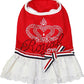 Royal Crown Dog Dress Red