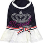 Royal Crown Dog Dress Navy