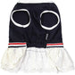 Dobaz 'Royal Crown Dress' for Dogs & Cats - Elegant and Fancy Pet Outfit, Luxury Crown Design Clothing for Small Breeds, Navy