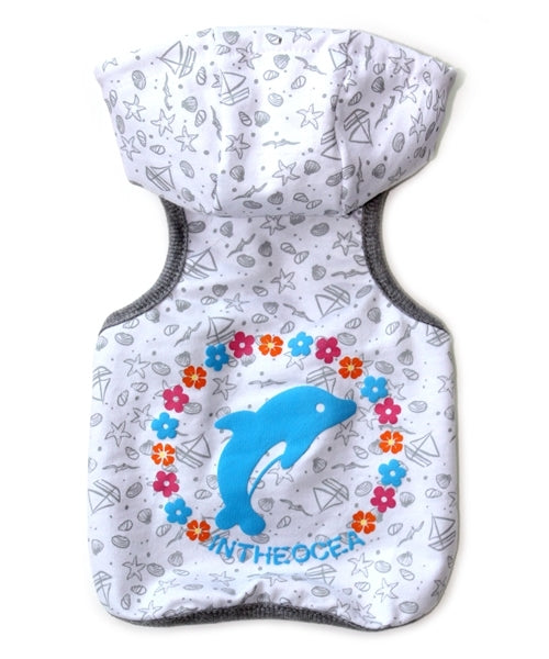 Dolphin Hoodie Gray