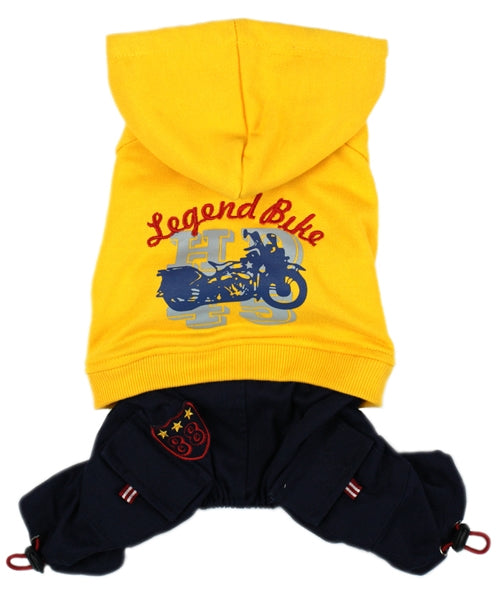 Legend Bike Jumpsuit Yellow