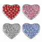 Parisian Pet 'Slide Heart Charm 5 pk' for Dogs & Cats – Fun & Stylish Pet Accessory, Various Colors