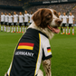 Parisian Pet 'Team Germany' - Jersey, Dog Sports Jersey for Soccer Fans, Germany Flag Dog Shirt for Dogs & Cats, Black