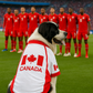 Parisian Pet 'Team Canada' Jersey for Dogs & Cats – Canada Flag-Inspired Pet Outfit, Soccer Fan Apparel for Dogs & Cats, Red and White Design