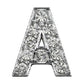 Parisian Pet '10 mm Slide Letters A-Z (10 pk)' for Dogs & Cats – Customizable & Fun Pet Accessory, Clear