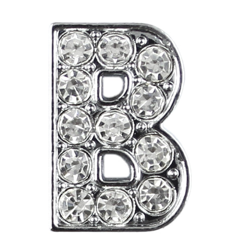 Parisian Pet '10 mm Slide Letters A-Z (10 pk)' for Dogs & Cats – Customizable & Fun Pet Accessory, Clear