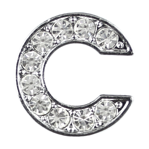 Parisian Pet '10 mm Slide Letters A-Z (10 pk)' for Dogs & Cats – Customizable & Fun Pet Accessory, Clear
