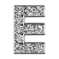 Parisian Pet '10 mm Slide Letters A-Z (10 pk)' for Dogs & Cats – Customizable & Fun Pet Accessory, Clear