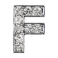 Parisian Pet '10 mm Slide Letters A-Z (10 pk)' for Dogs & Cats – Customizable & Fun Pet Accessory, Clear