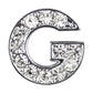 Parisian Pet '10 mm Slide Letters A-Z (10 pk)' for Dogs & Cats – Customizable & Fun Pet Accessory, Clear