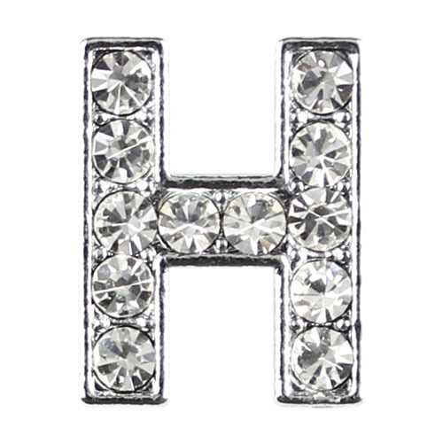 Parisian Pet '10 mm Slide Letters A-Z (10 pk)' for Dogs & Cats – Customizable & Fun Pet Accessory, Clear