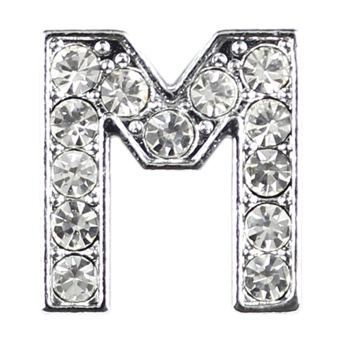 Parisian Pet '10 mm Slide Letters A-Z (10 pk)' for Dogs & Cats – Customizable & Fun Pet Accessory, Clear