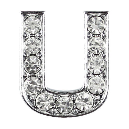Parisian Pet '10 mm Slide Letters A-Z (10 pk)' for Dogs & Cats – Customizable & Fun Pet Accessory, Clear