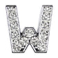 Parisian Pet '10 mm Slide Letters A-Z (10 pk)' for Dogs & Cats – Customizable & Fun Pet Accessory, Clear
