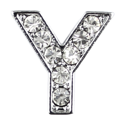 Parisian Pet '10 mm Slide Letters A-Z (10 pk)' for Dogs & Cats – Customizable & Fun Pet Accessory, Clear