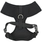 Parisian Pet 'Freedom Harness Black' for Dogs & Cats – Adjustable, Durable, Comfortable Black Dog Harness