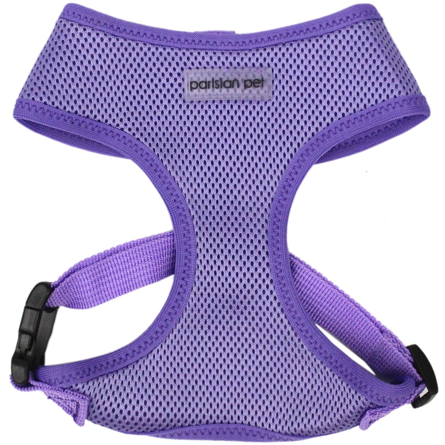 Parisian Pet 'Freedom Harness Lilac' for Dogs & Cats – Comfortable and Durable Adjustable Lilac Pet Harness, Customizable Fit