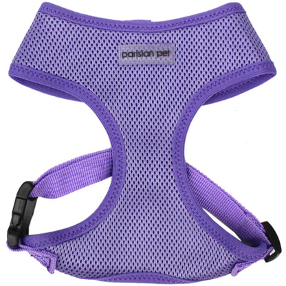 Parisian Pet 'Freedom Harness Lilac' for Dogs & Cats – Comfortable and Durable Adjustable Lilac Pet Harness, Customizable Fit