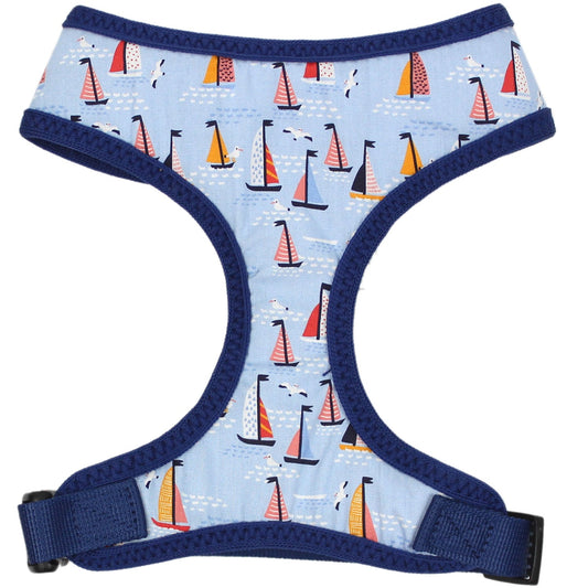 Parisian Pet 'Adjustable Sail Boat Pet Harness with Secure Fit' for Dogs & Cats – Blue